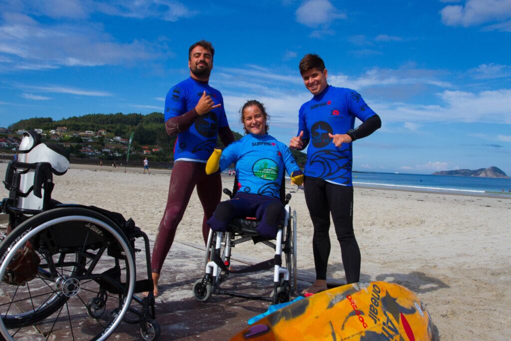 Campeonato de España de Parasurf en Nigrán