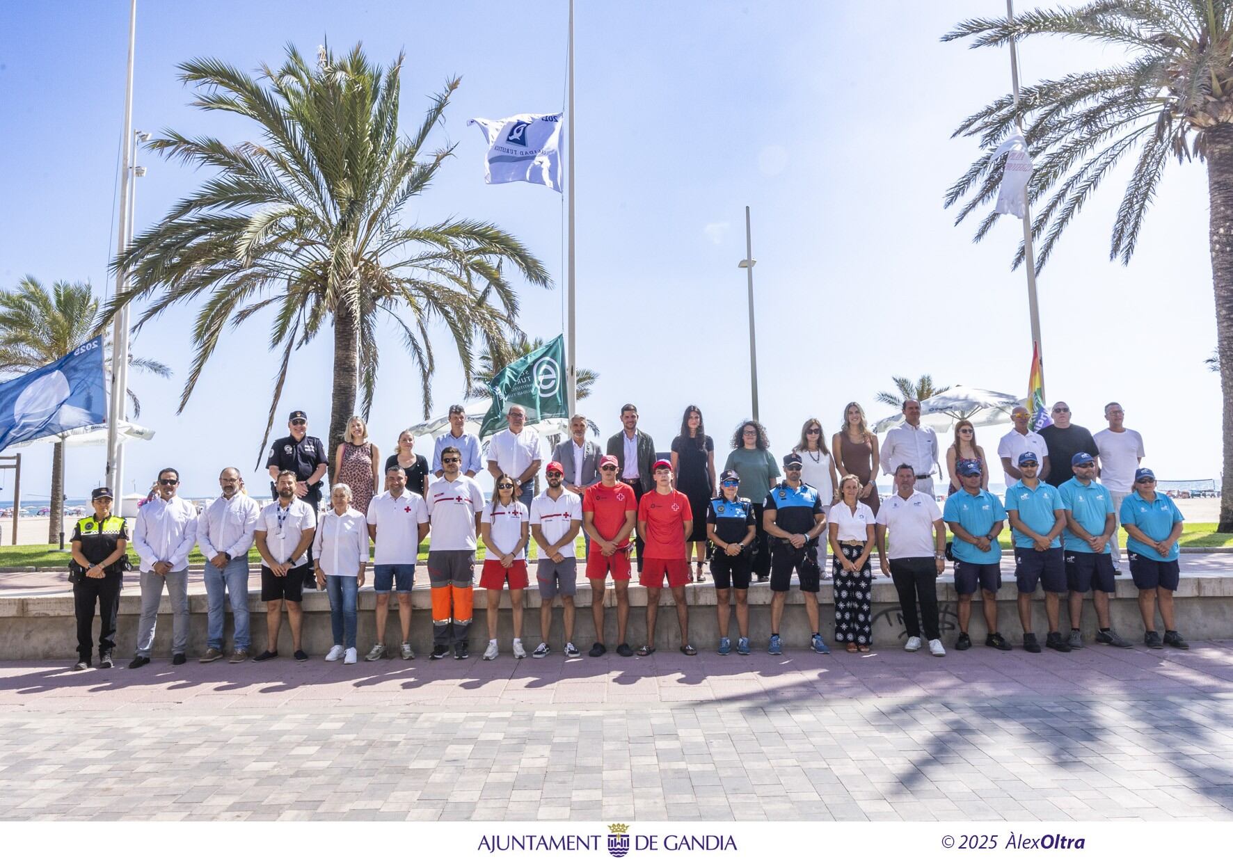 La excelencia de la playa de Gandia, implica diversos sectores