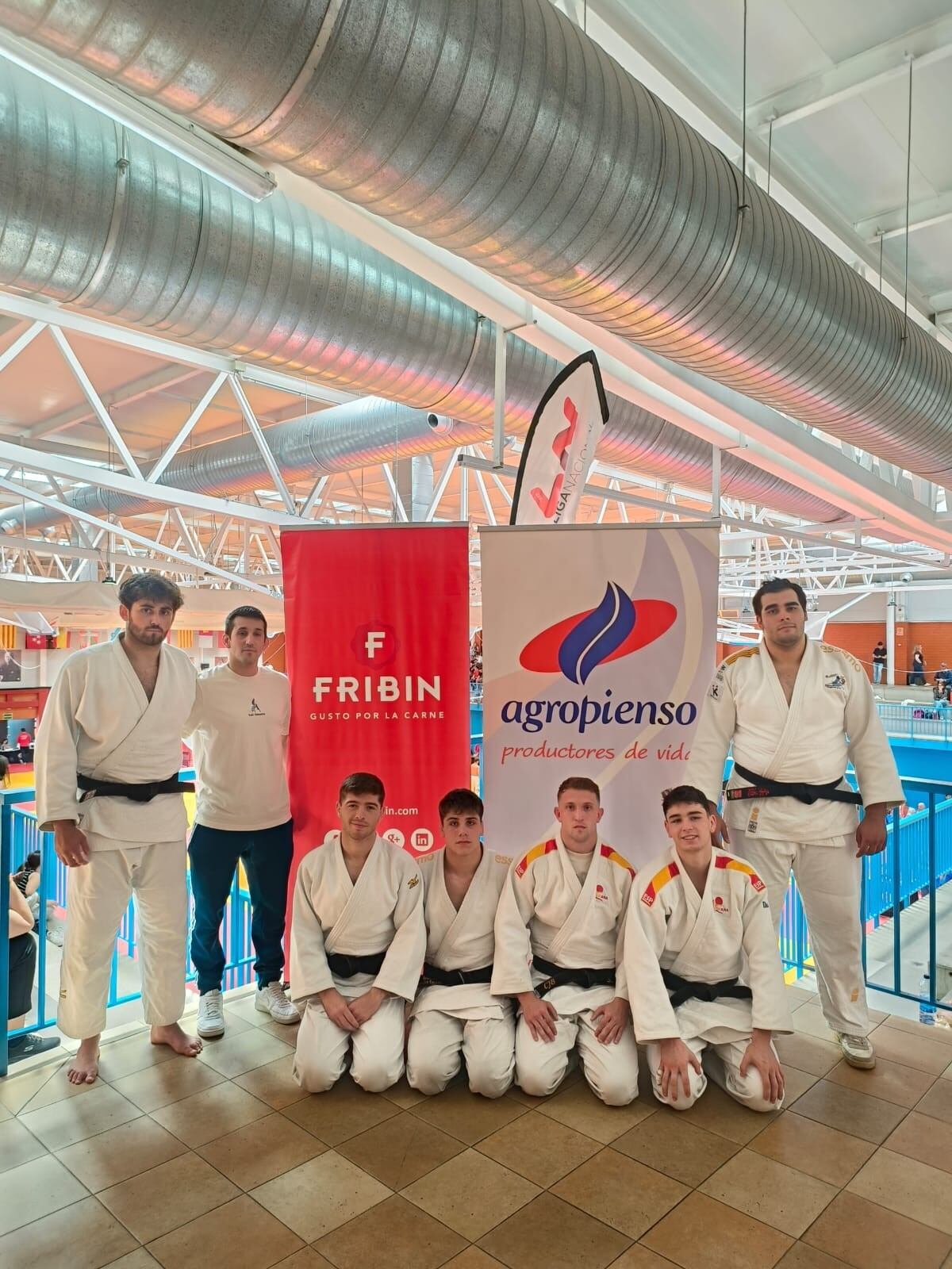 Equipo Liga Nacional de 1ª División. Foto: CJ Binéfar