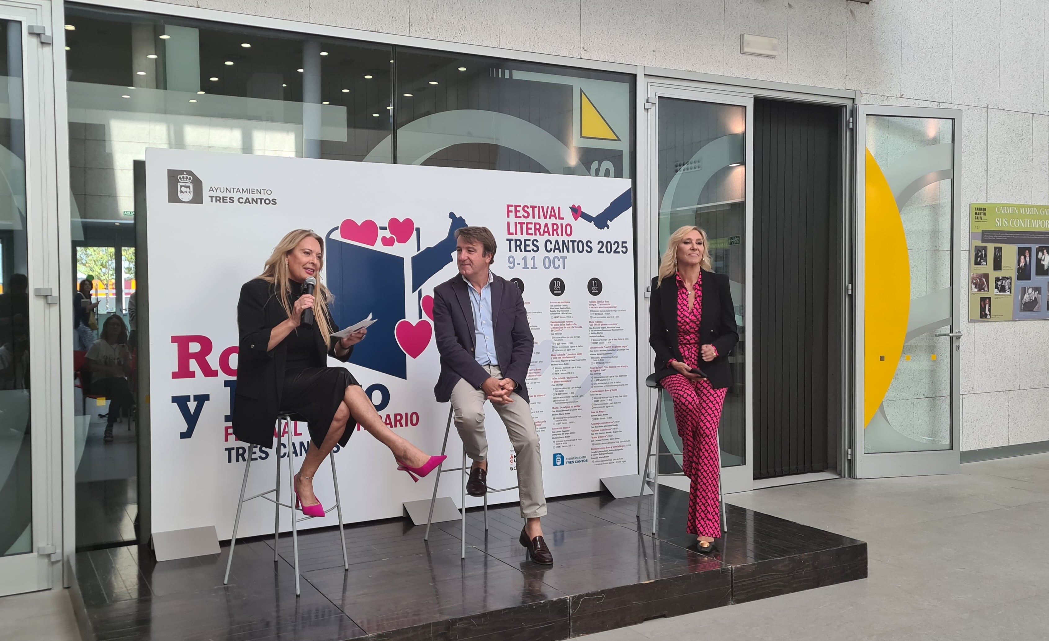 El Festival Literario ‘Rosa y Negro’ de Tres Cantos