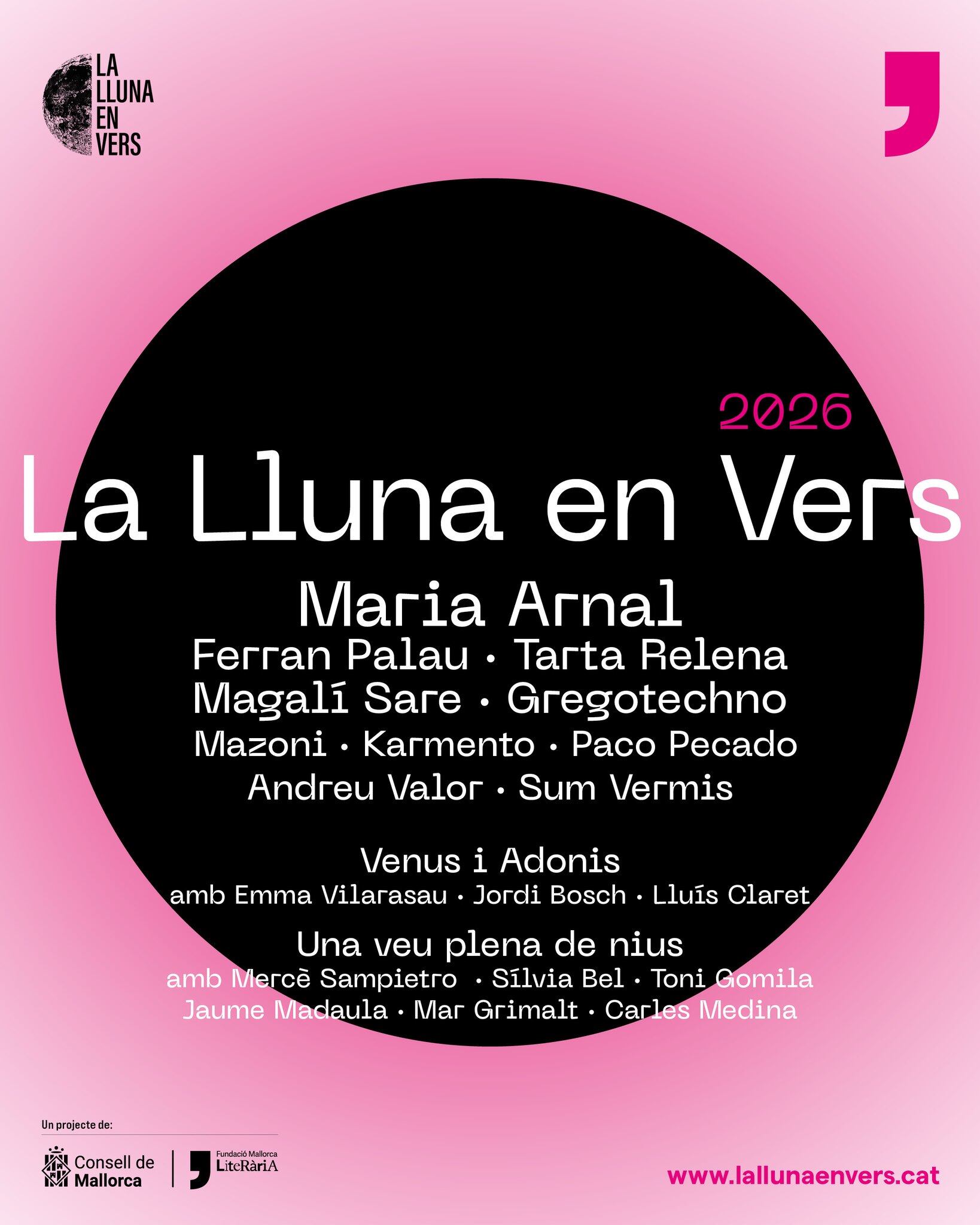 La Lluna en Vers 2026