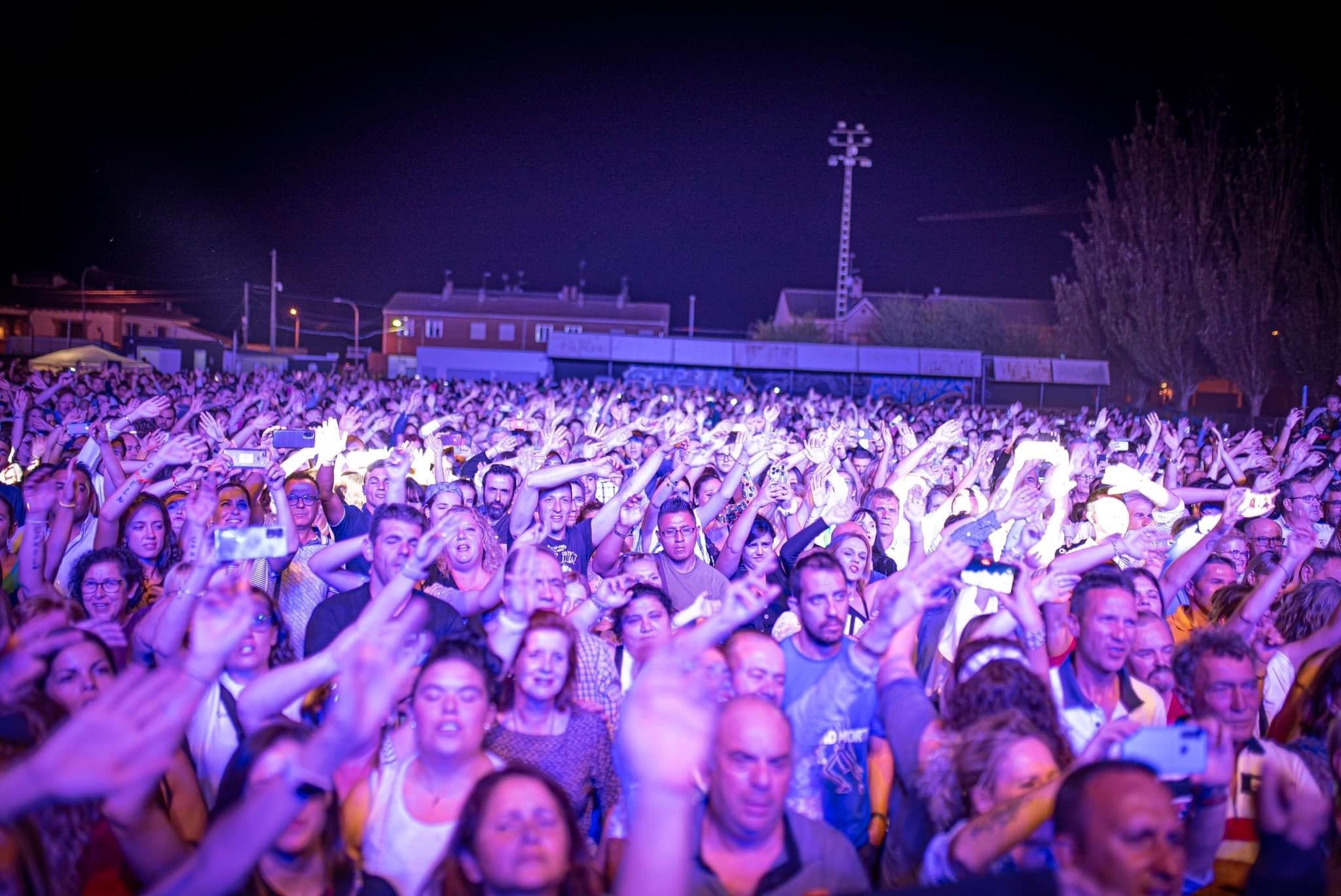Imagen de archivo de uno de los conciertos programados en las ferias y fiestas de Fuensalida (Toledo)