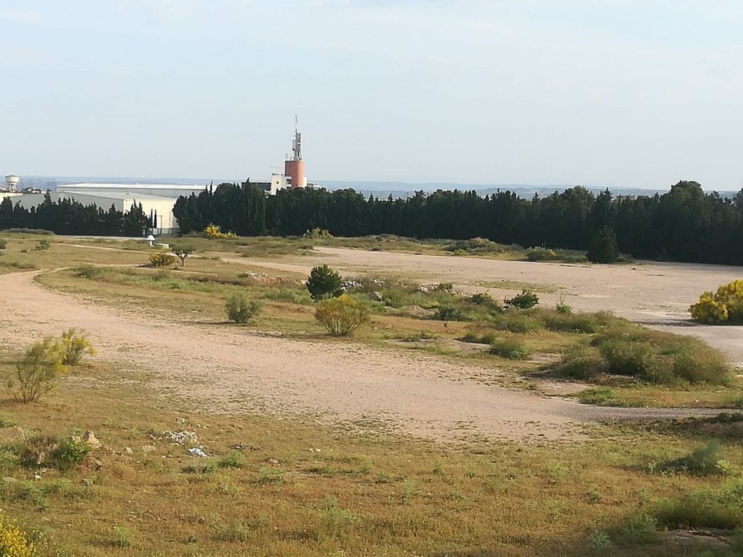 Terrenos donde se ubicará el hospital privado, entre la cooperativa de taxis y El Olivar 