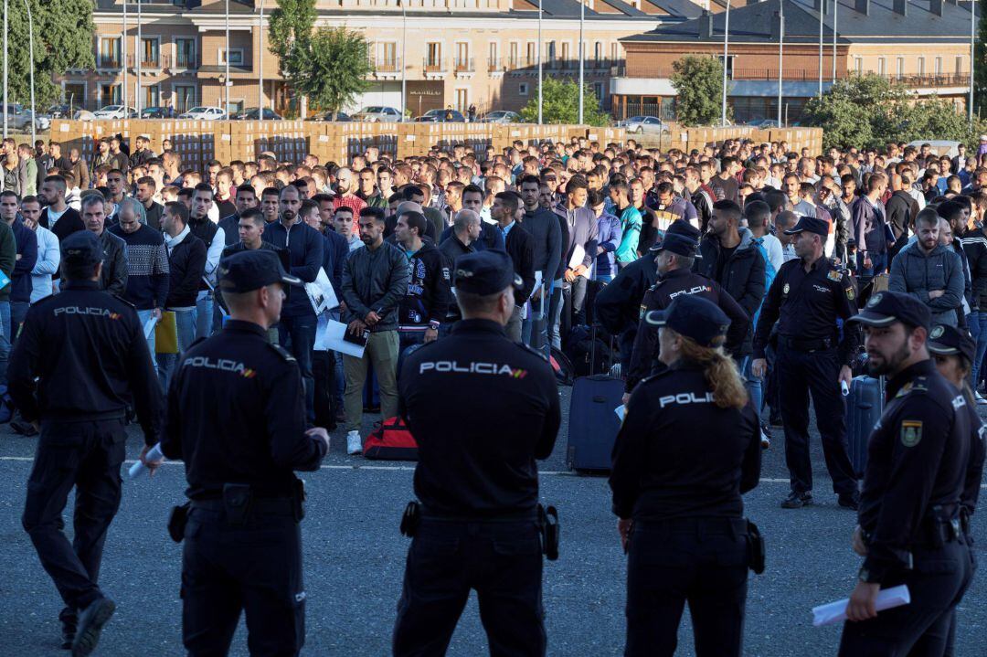 Más de 3.200 alumnos pertenecientes a la Escala Básica llegan a Ávila para iniciar el curso en la Academia Nacional de Policía