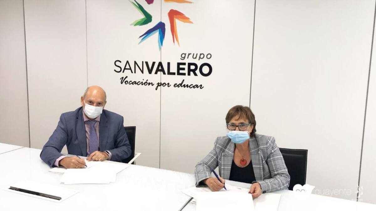 El Grupo San Valero y la Escuela de Hostelería Guayente firman un acuerdo de colaboración