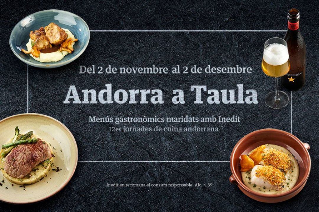 Cartell de l'edició d'enguany de l'Andorra a Taula
