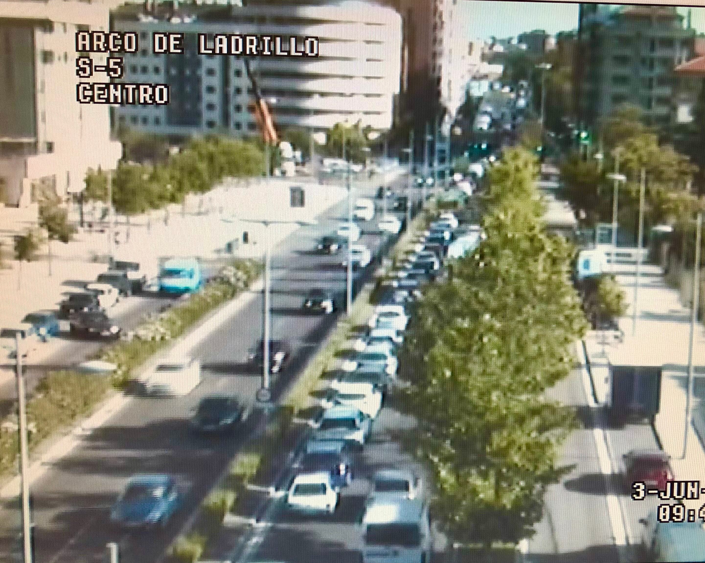 Atasco en Arco de Ladrillo