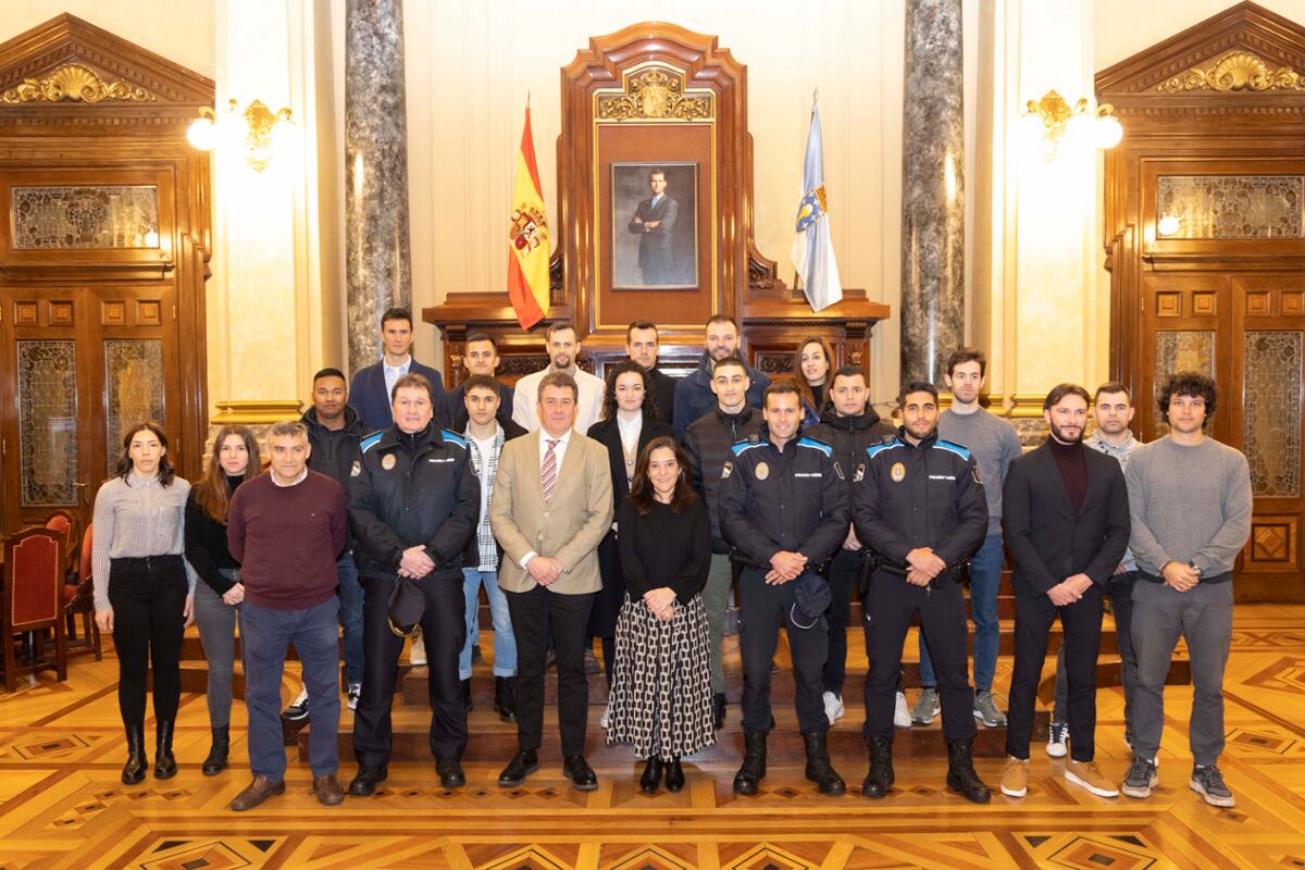 Toma de posesión de nuevos policías municipales de A Coruña