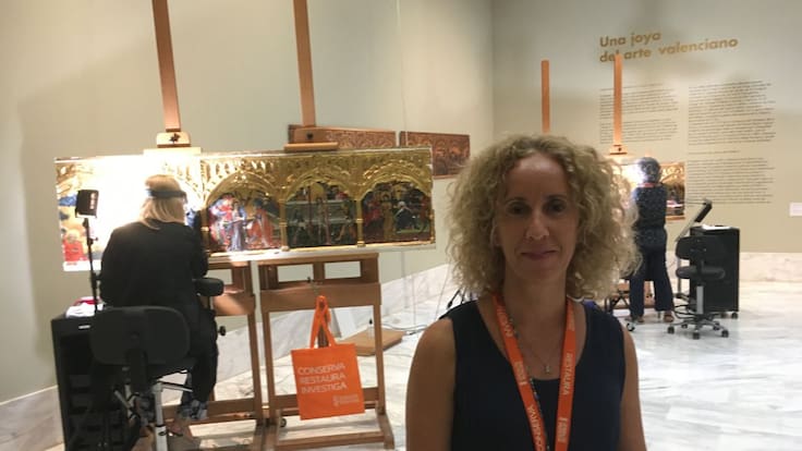 Gemma Contreras, subdirectora del Instituto Valenciano de Conservación, Restauración e Investigación.