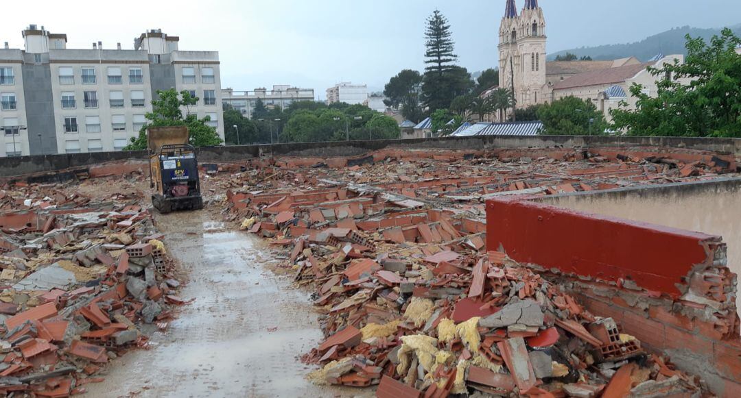 Obras en el CEIP Benipeixcar de Gandia 