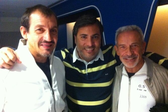 Eduardo Lao, Alberto Granados y Víctor Ullate