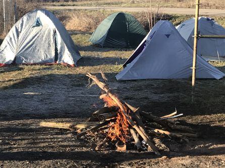 campamento auxiliares