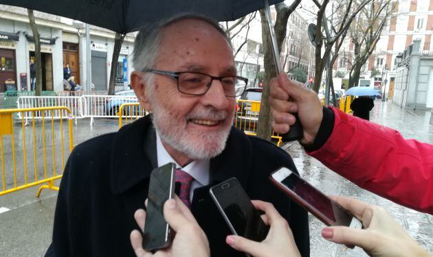 Francisco Celdrán tras testificar en el Supremo