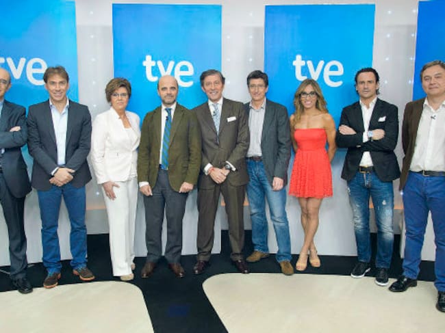 Parte del equipo de RTVE que cubrirá la final de Champions desde Lisboa