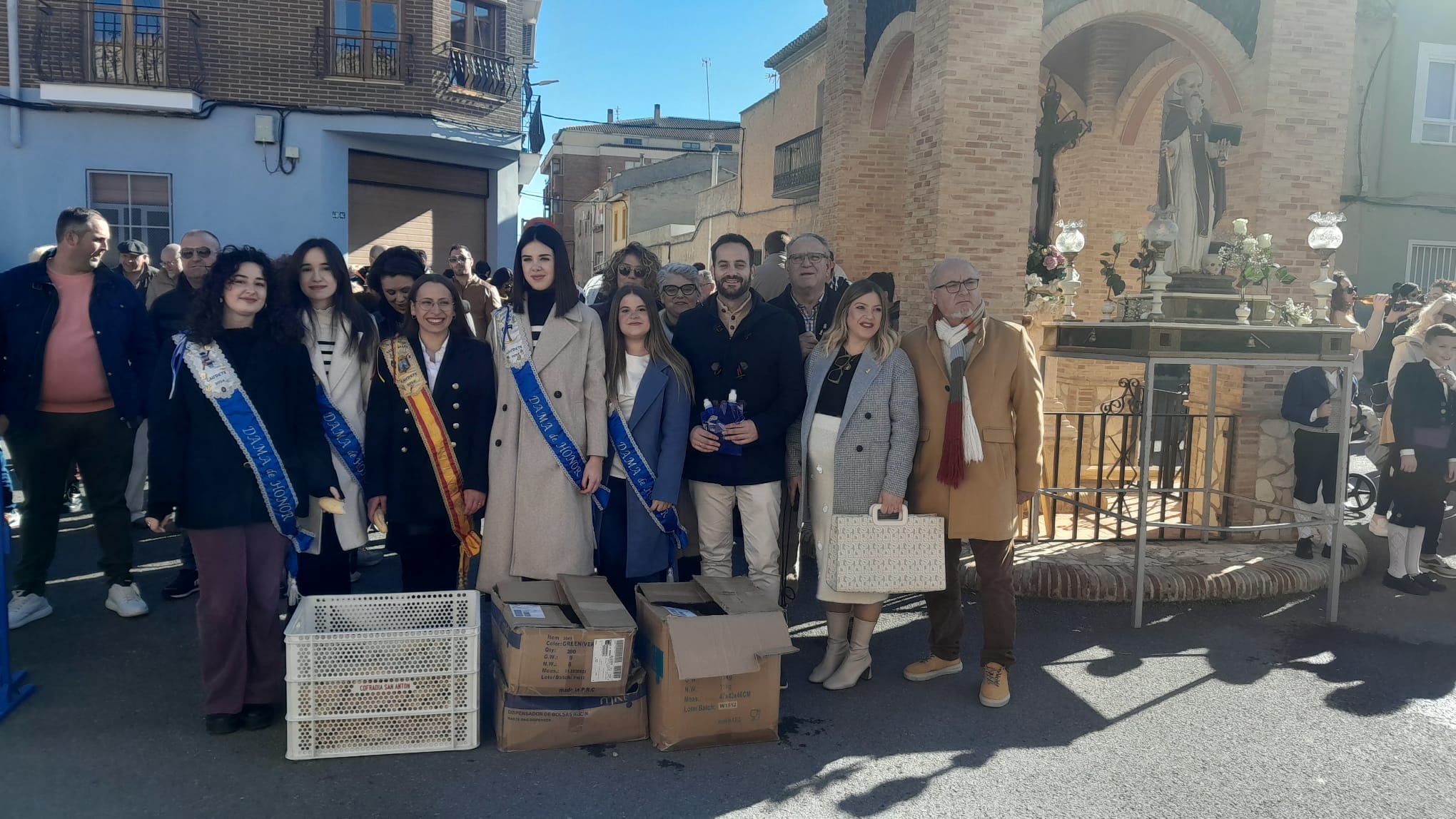 Bailes en los actos de San Antón