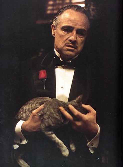 Marlon Brando en &#039;El Padrino&#039;.