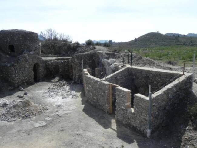 Imagen del horno de yeso de Sax