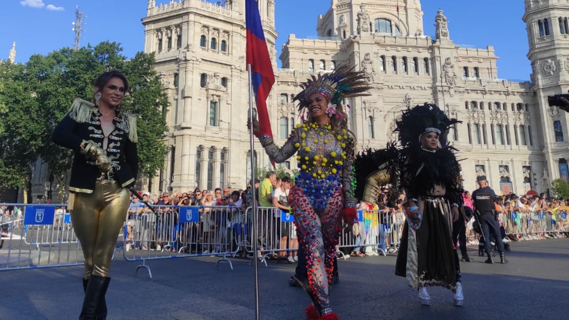 Participantes en el desfile del Orgullo 2023 en Madrid