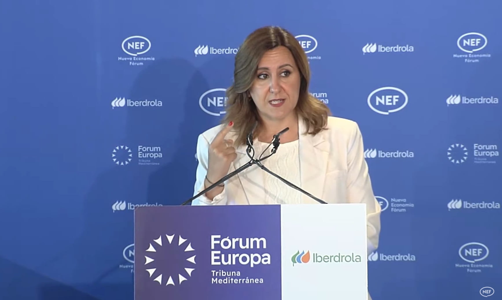 La alcaldesa de València María José Catalá ha sido la protagonista este martes de un nuevo desayuno informativo de Fórum Europa