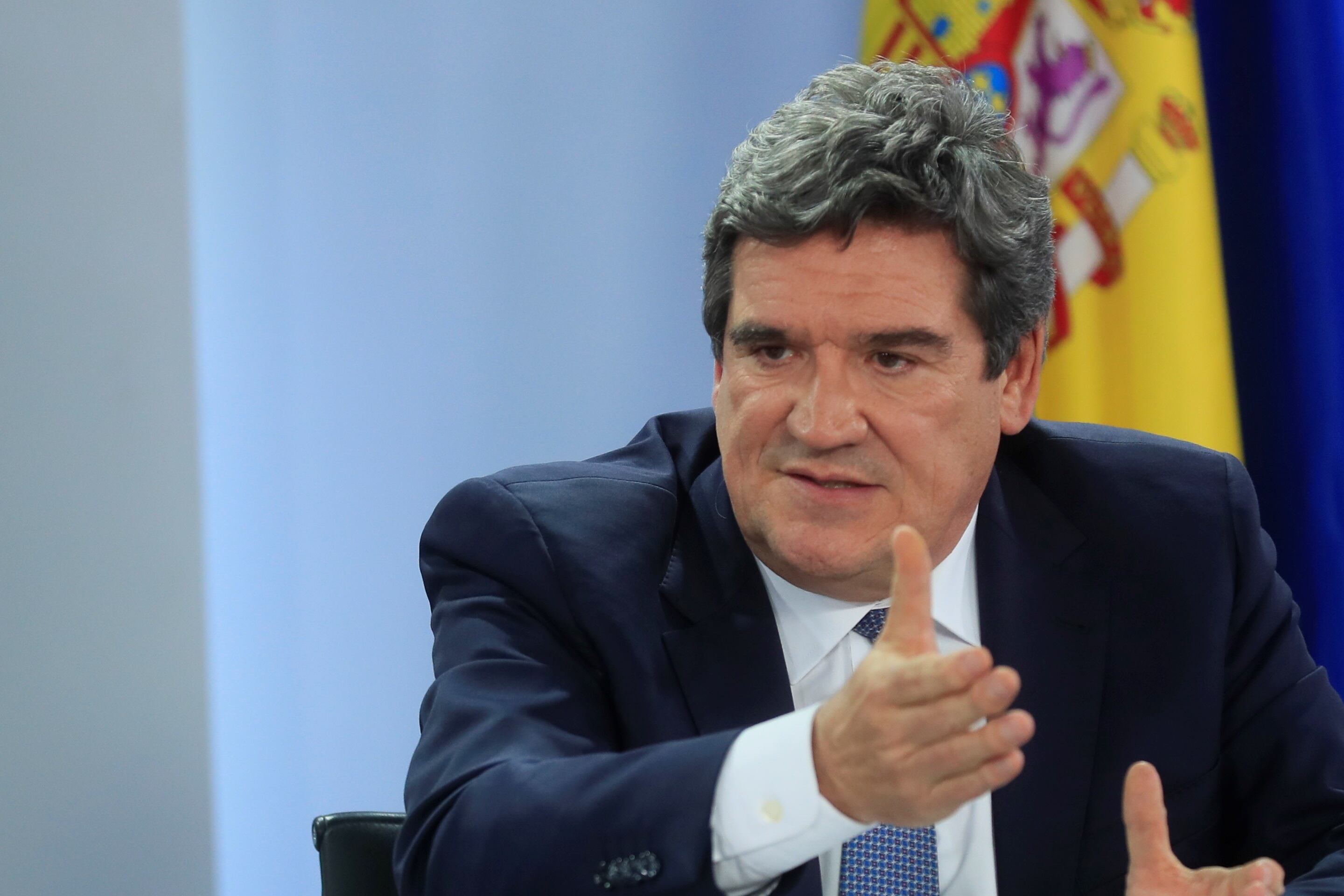 El ministro de Inclusión, Seguridad Social y Migraciones, José Luis Escrivá