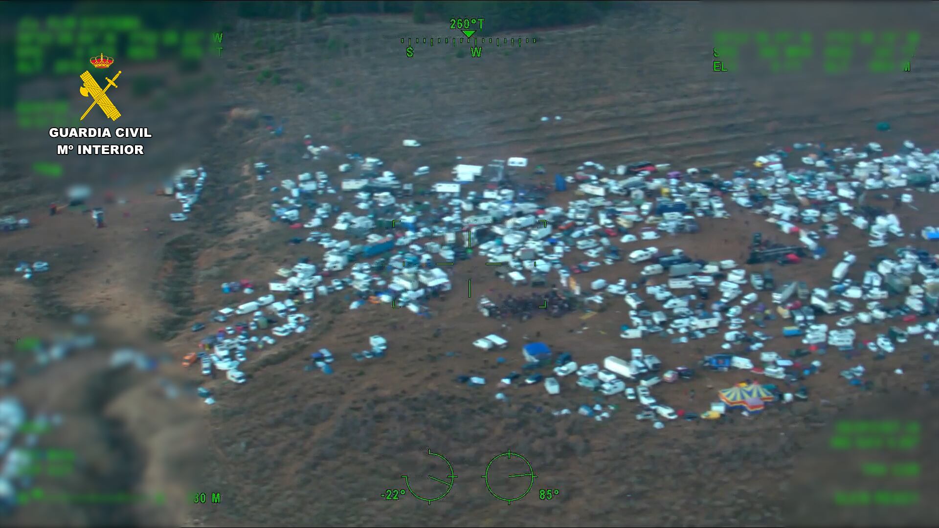 El instituto armado se ha incautado de 16 vehículos de gran dimensión