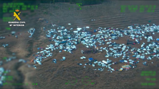 El instituto armado se ha incautado de 16 vehículos de gran dimensión