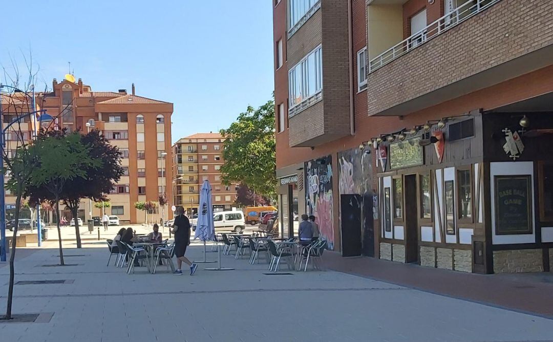 Algunos bares han madrugado para atender a aus clientes