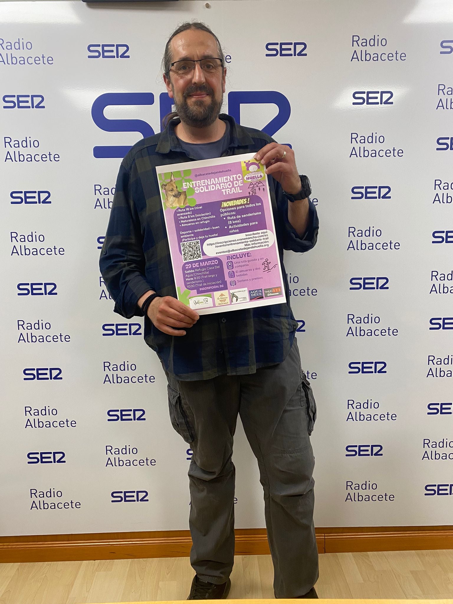 Antonio José Fernández, portavoz de la asociación Dejando Huella