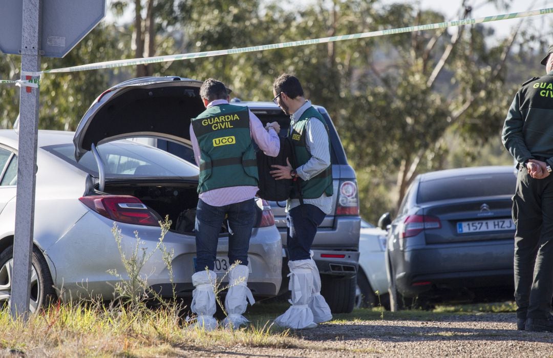 La Guardia Civil investiga el crimen de Laura Luelmo.