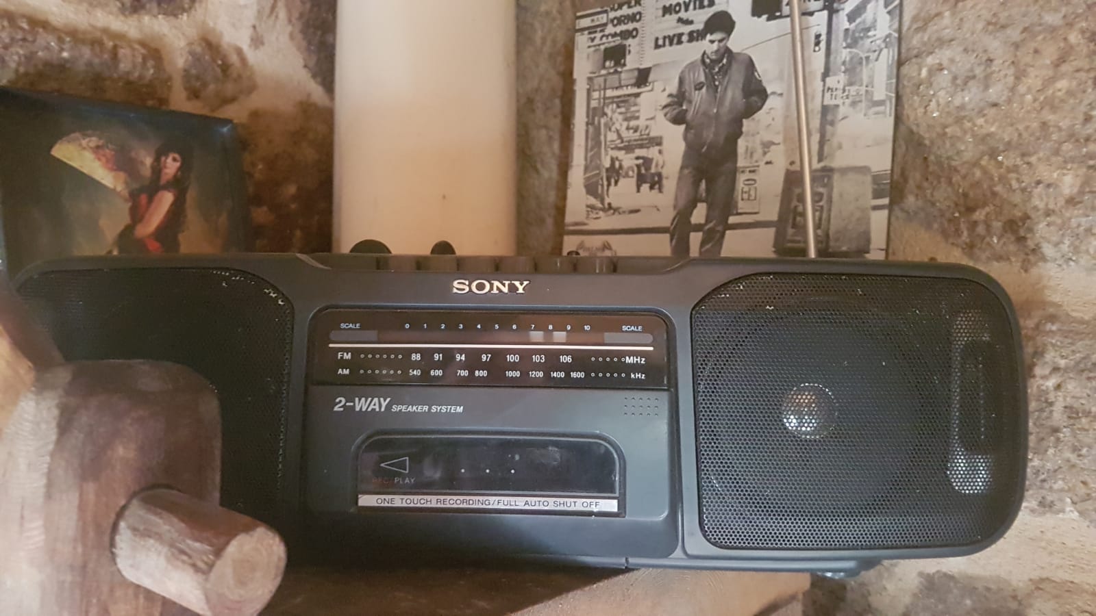 Radiocasette de los años 80.