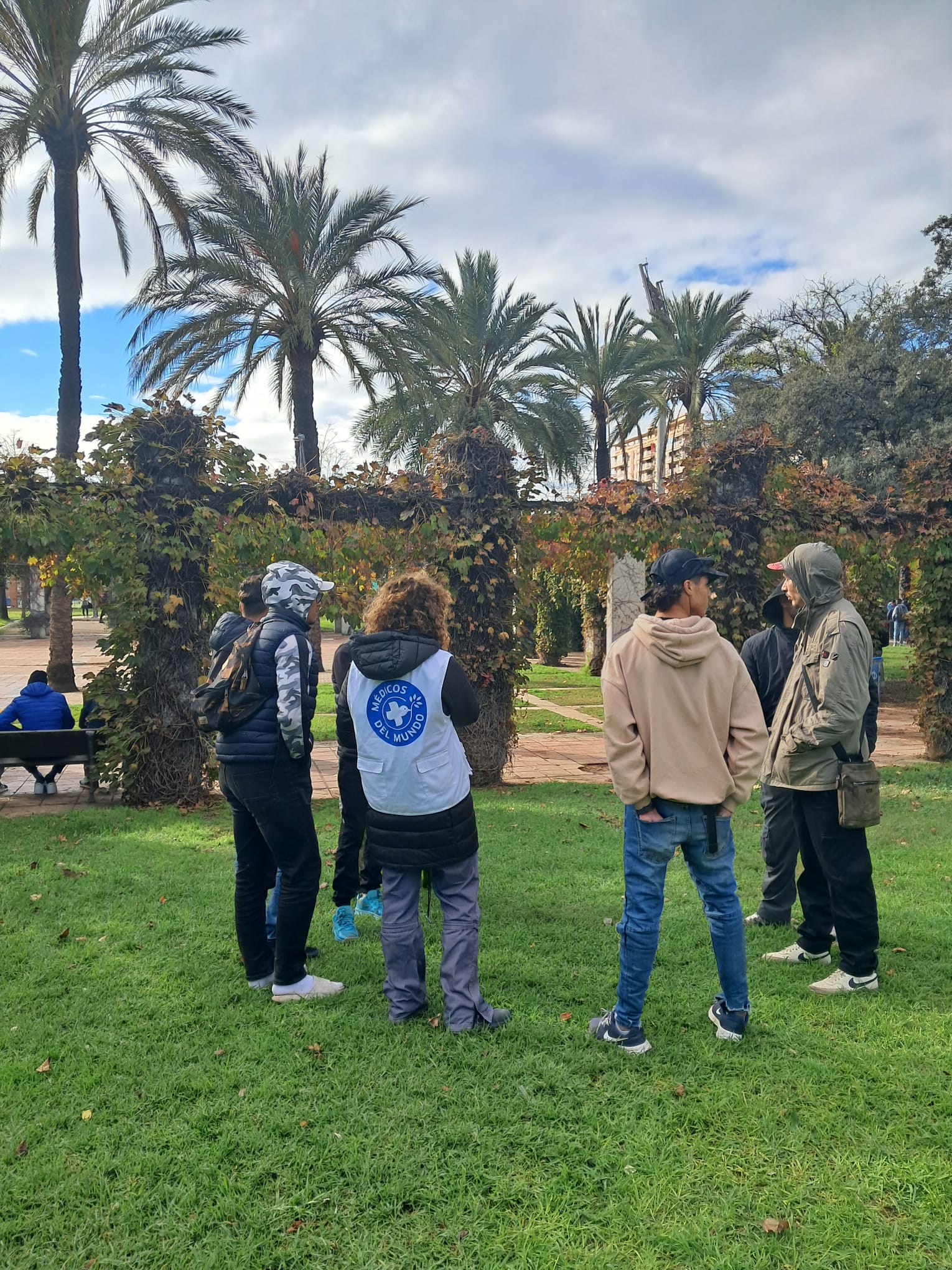 Metges del món en el Jardín del Túria