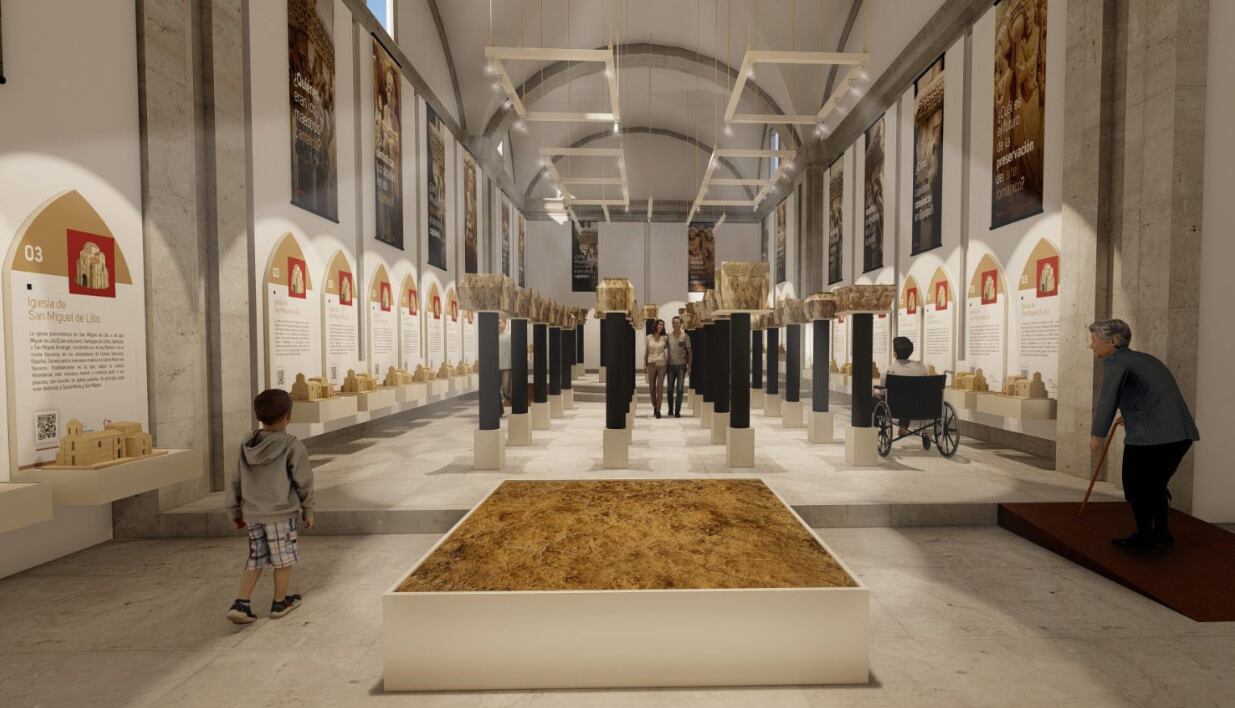 El monasterio de Santa María la Real en Aguilar de Campoo estará presente este año en INTUR con el proyecto Bosque Románico