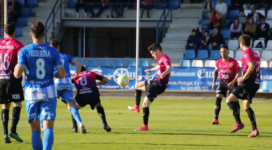 Imagen del encuentro ante el Talavera