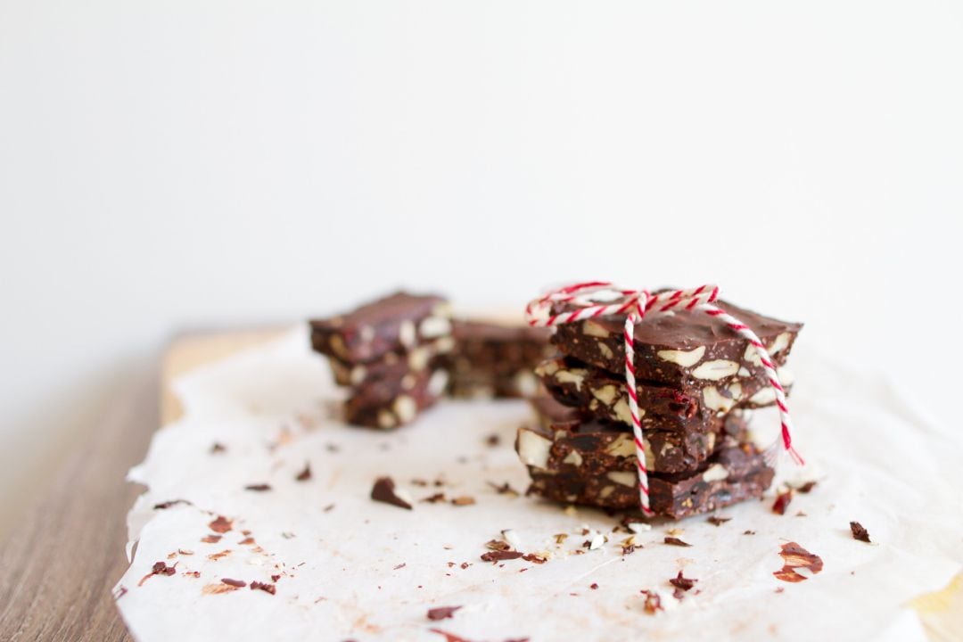 Turrón de chocolate Navidad 