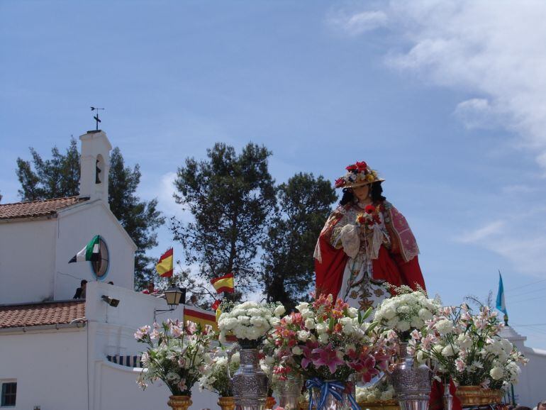 La Virgen de Bótoa en Procesión