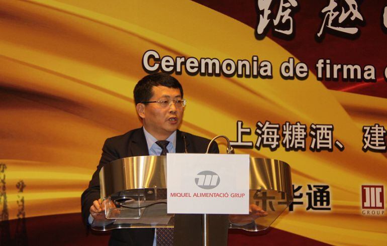 Ge Junije, vicepresident de Bright Food.