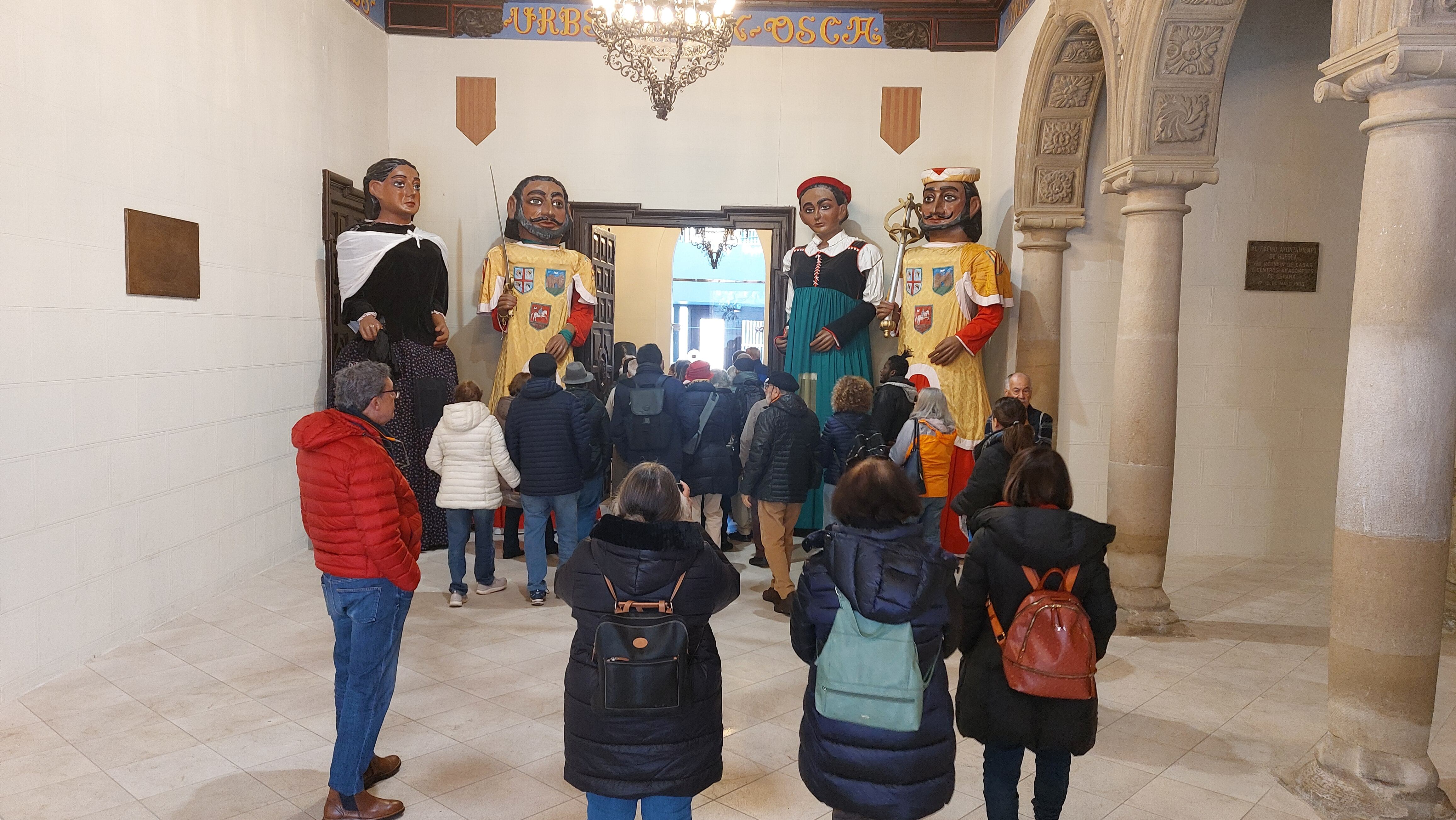 Visita guiada de este lunes al Ayuntamiento de Huesca