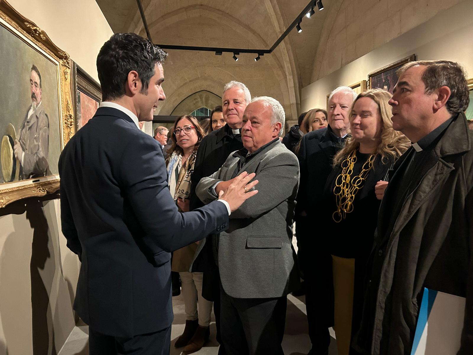 Inauguración de la exposición Joaquín Sorolla en la Catedral de Burgos