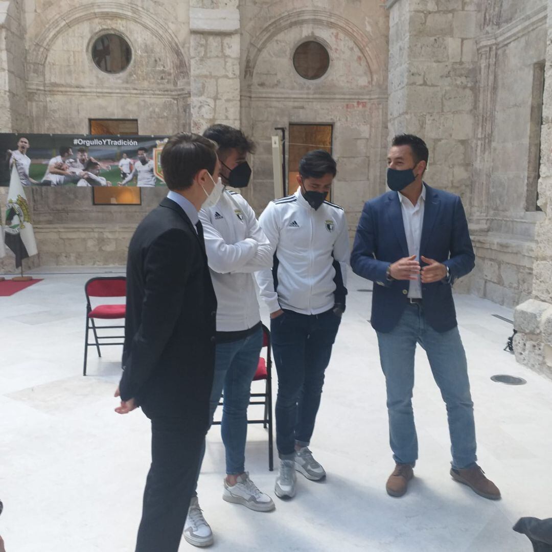 Recepción municipal al Burgos C.F.