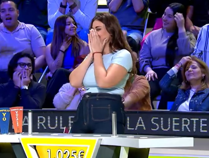 Una de las concursantes de &#039;La ruleta de la suerte&#039;