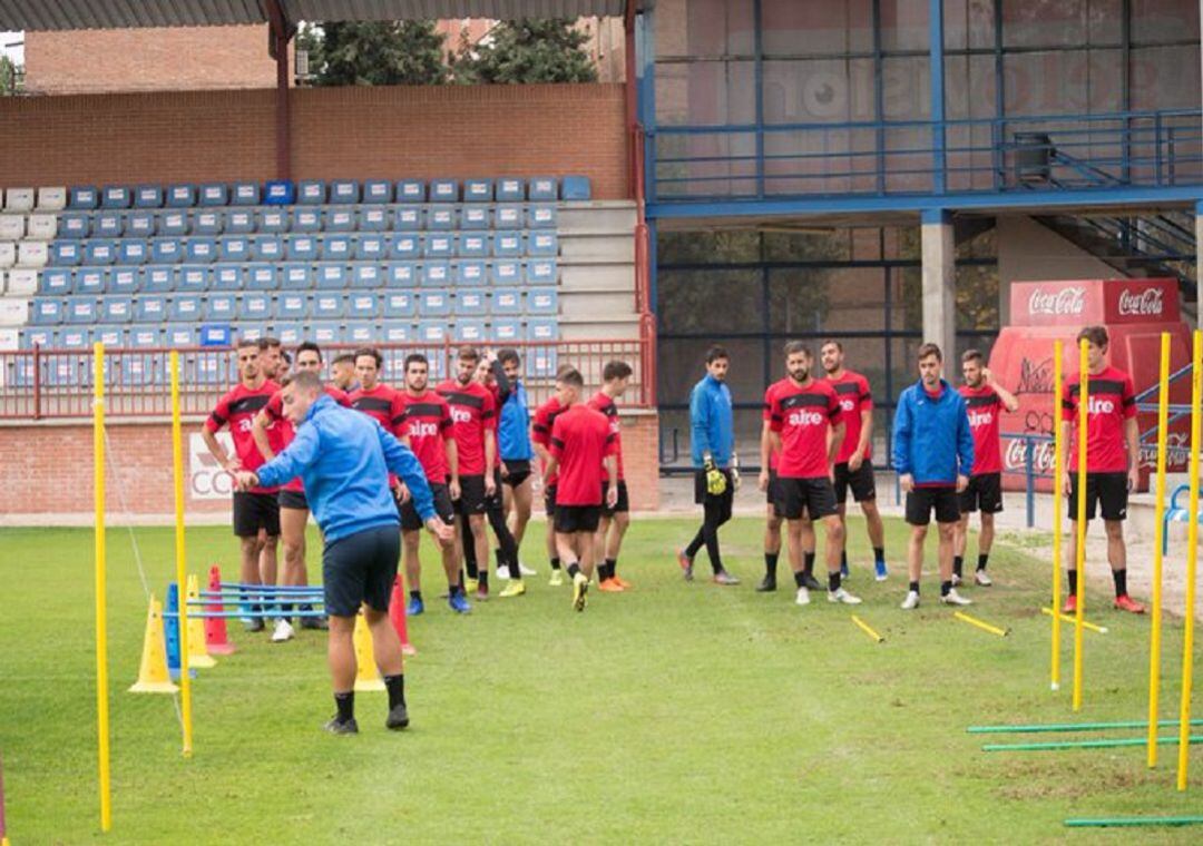 Entrenamiento del Talavera