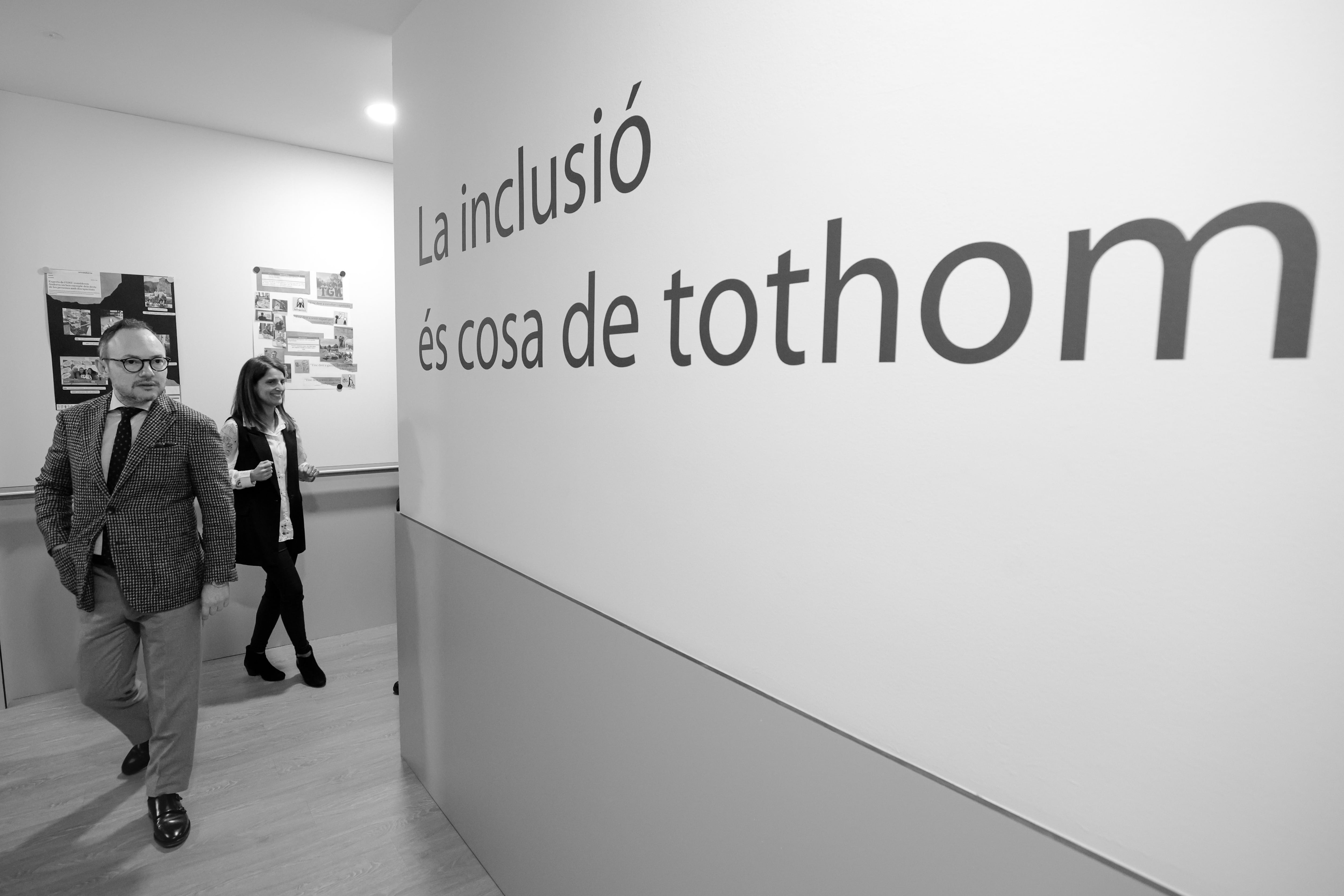 El cap de Govern, Xavier Espot, en la inauguració de l'espai Tria de la FPNSM