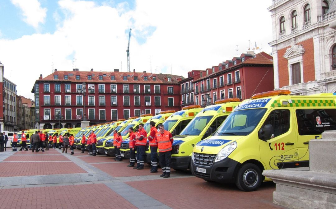 Ambulancias de transporte sanitario en Valladolid.