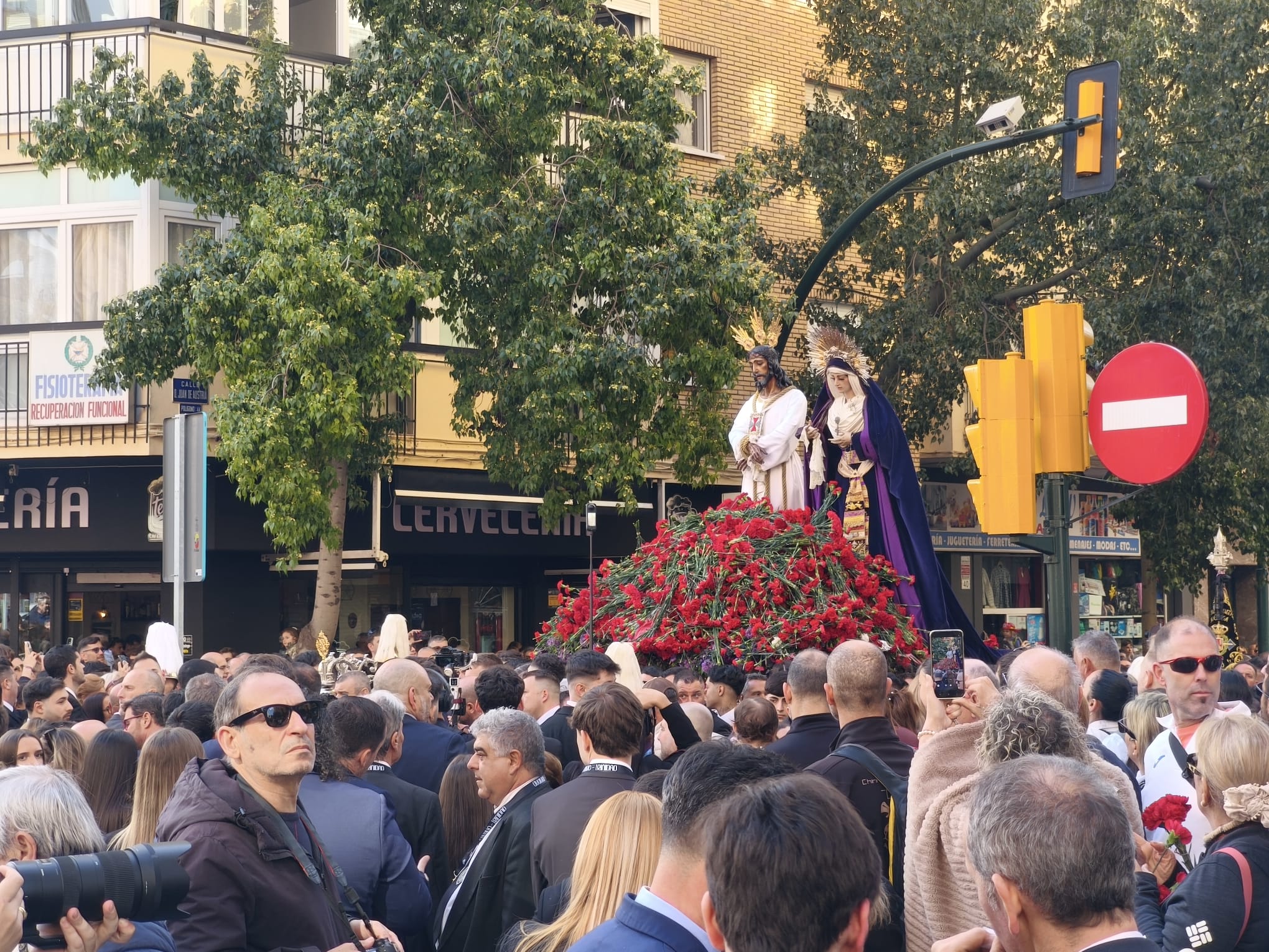 Momento del traslado de El Cautivo