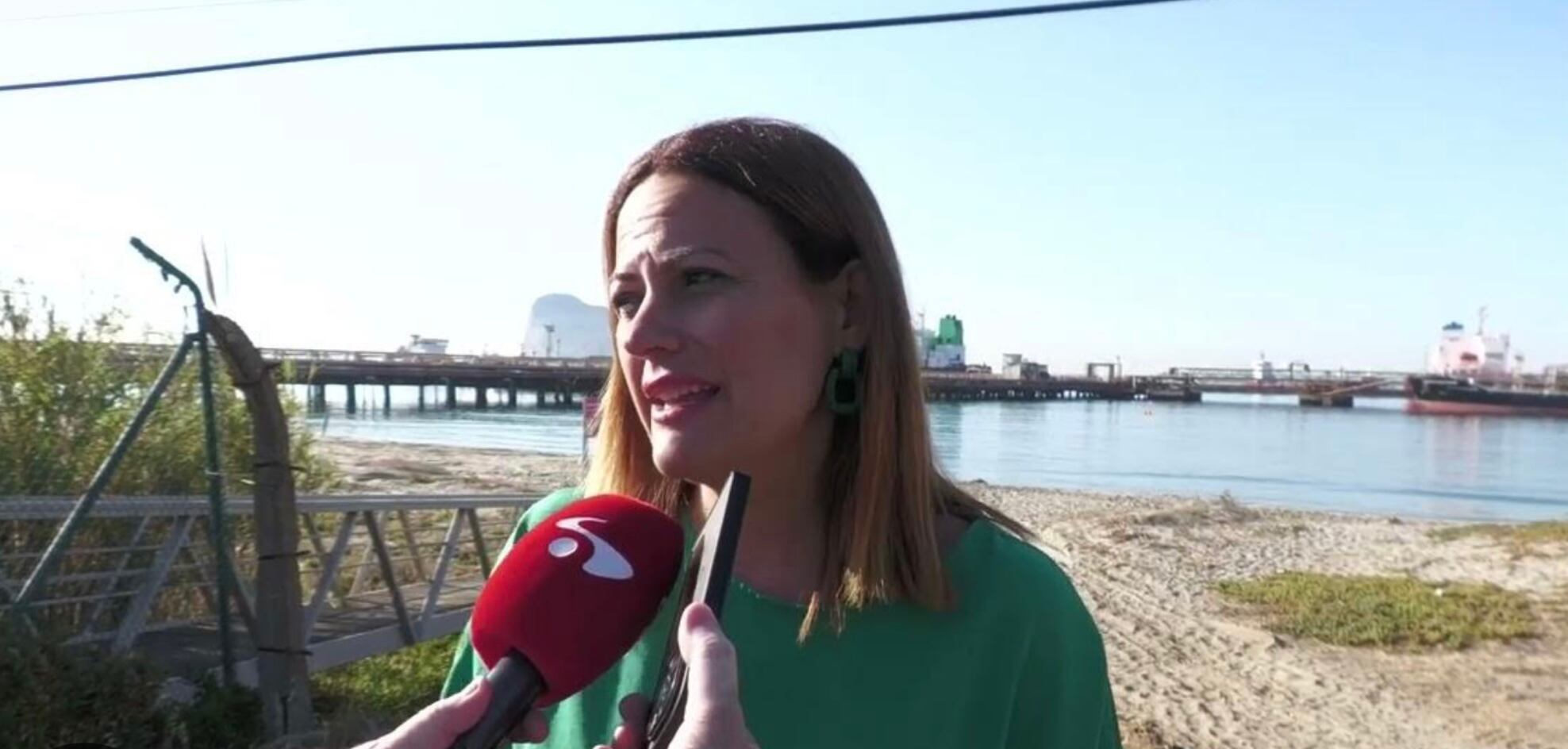 Mónica Córdoba en una entrevista