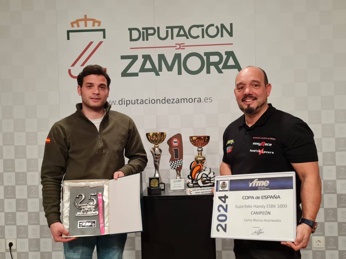 Carlos Blanco recibe el apoyo de la Diputación de Zamora