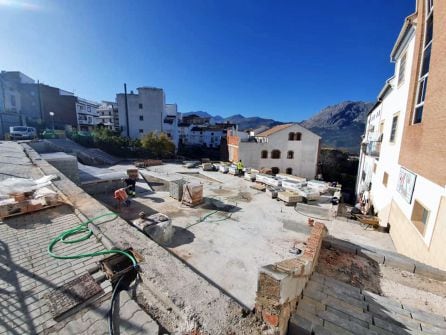 Estado de las obras en Huerto Palacio, para la construcción de la Ciudad de los Niños