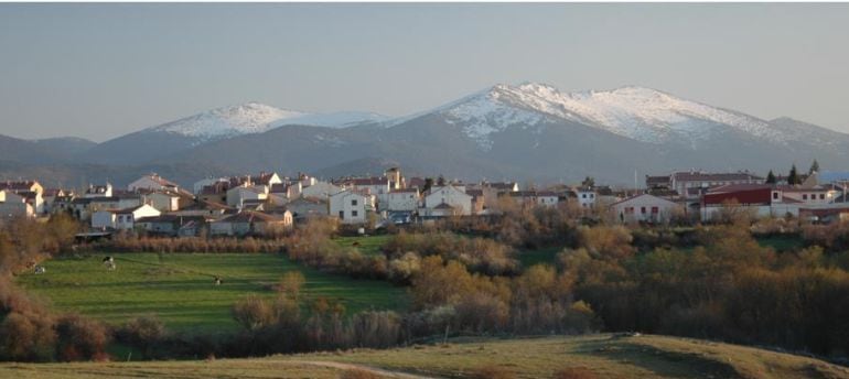 Vista general de la localidad de San Cristóbal de Segovia