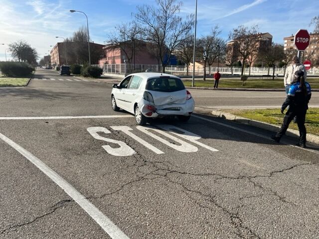 Imagen posterior al accidente