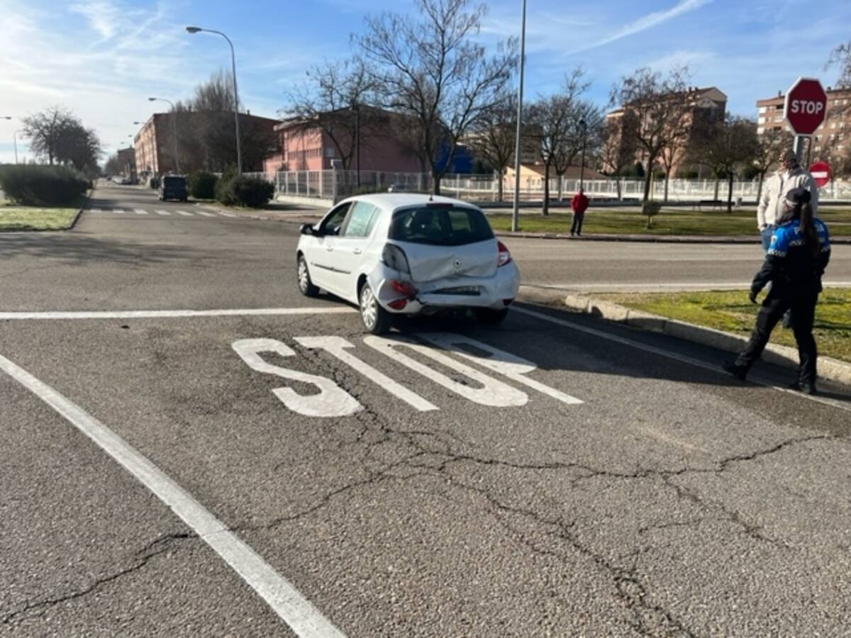 Un punto negro para el tráfico urbano de Aranda
